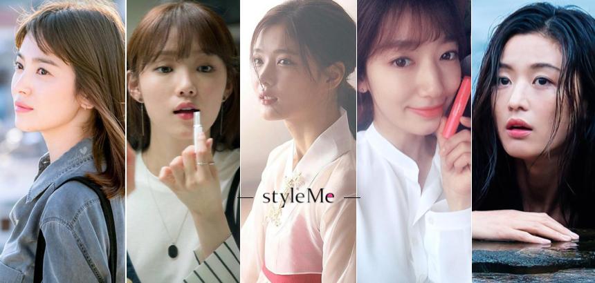 韩剧粉红色唇膏合集,盘点韩剧明星女主角同款口红