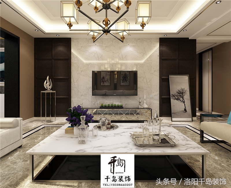 千岛装饰,灵动新意装修效果图