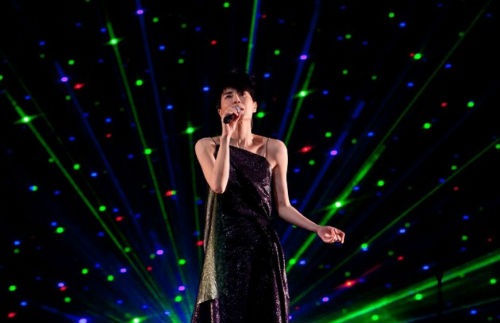 马天宇看王菲演唱会,王菲马天宇合唱