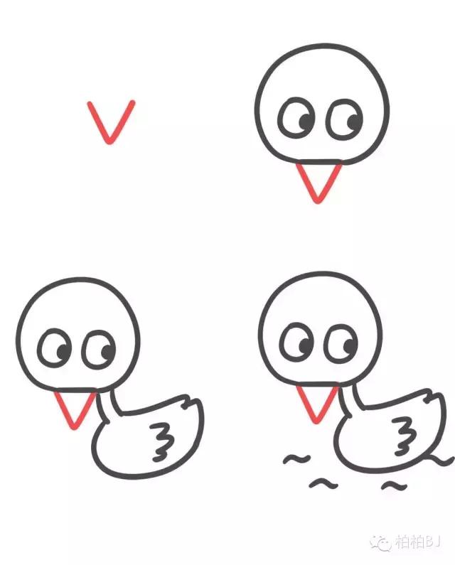 g字母动物简笔画,100个萌萌哒的简笔画动物怎么画