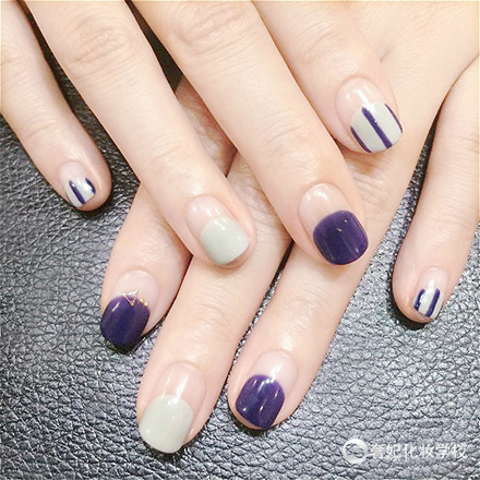 手白的人适合的美甲图片欣赏,手白又好看的女生