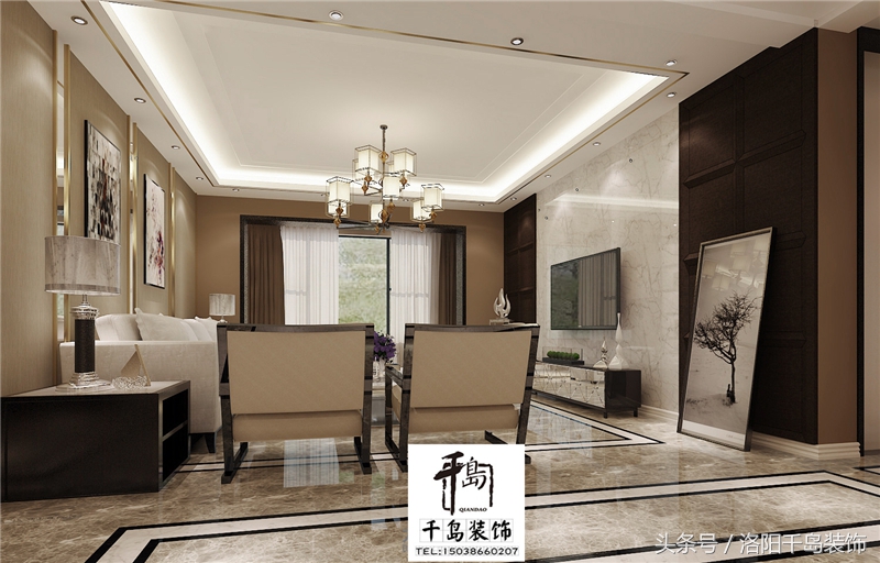 千岛装饰,灵动新意装修效果图