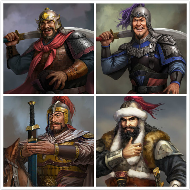 三国演义中七大最强武将组合历史,三国演义中武将排行榜前十