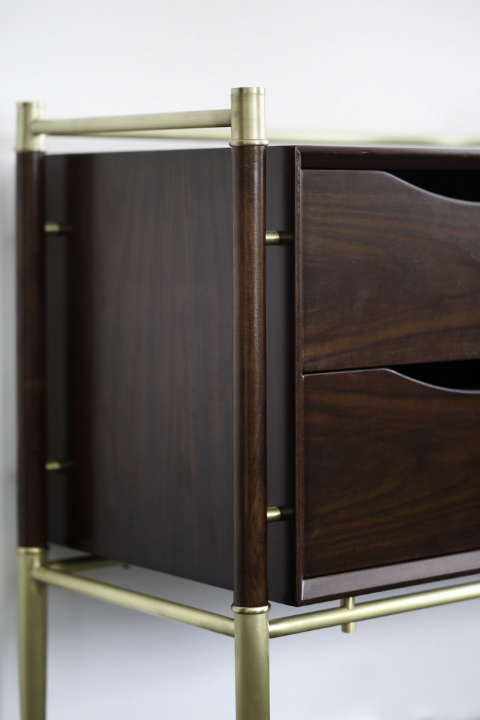 用木色为主的定制办公家具,HOLD住了这份优雅感