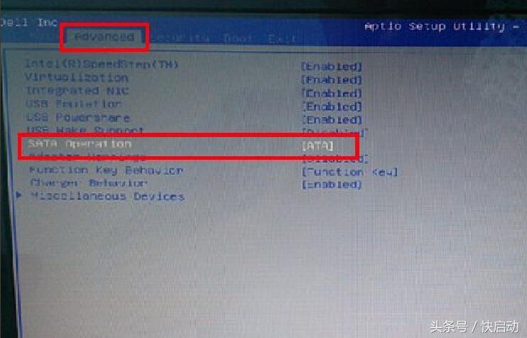 戴尔主板bios2.10.0设置u盘启动,戴尔win7改win10系统bios设置