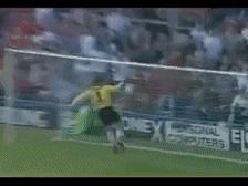 世界足坛五大任意球大师贝克汉姆,贝克汉姆十大变态进球动图