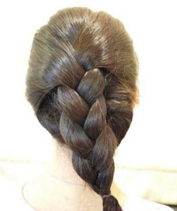 好看的韩式盘发发型图解,好看的韩式发型图片