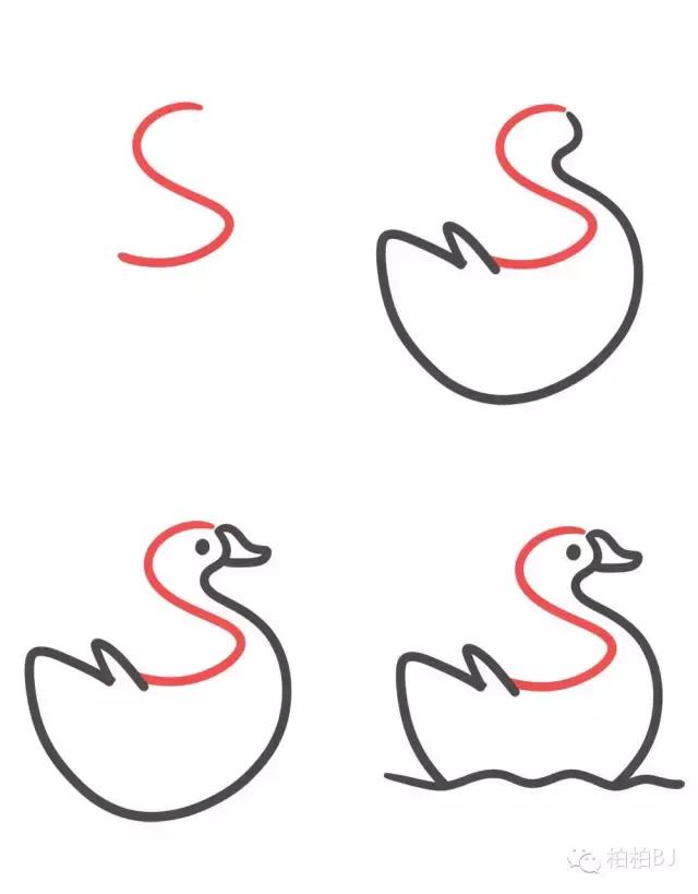 g字母动物简笔画,100个萌萌哒的简笔画动物怎么画