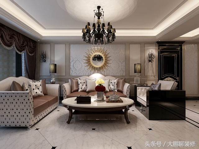 西安——首创漫香郡160㎡欧式风格细节决定效果