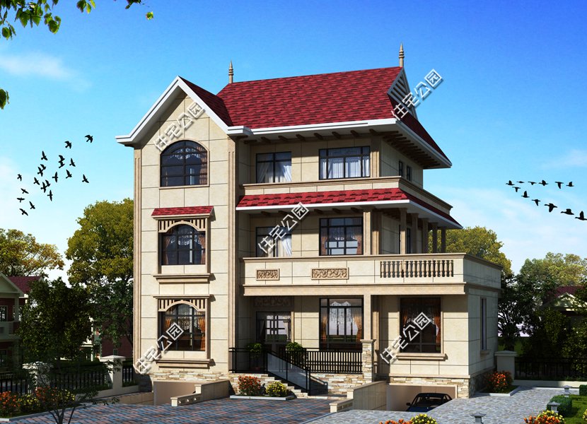 二层农村小别墅楼层怎么设计,农村三层别墅怎么改成两层