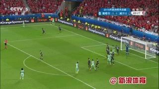 c罗在门前的冲击力,只会吃饼的球员