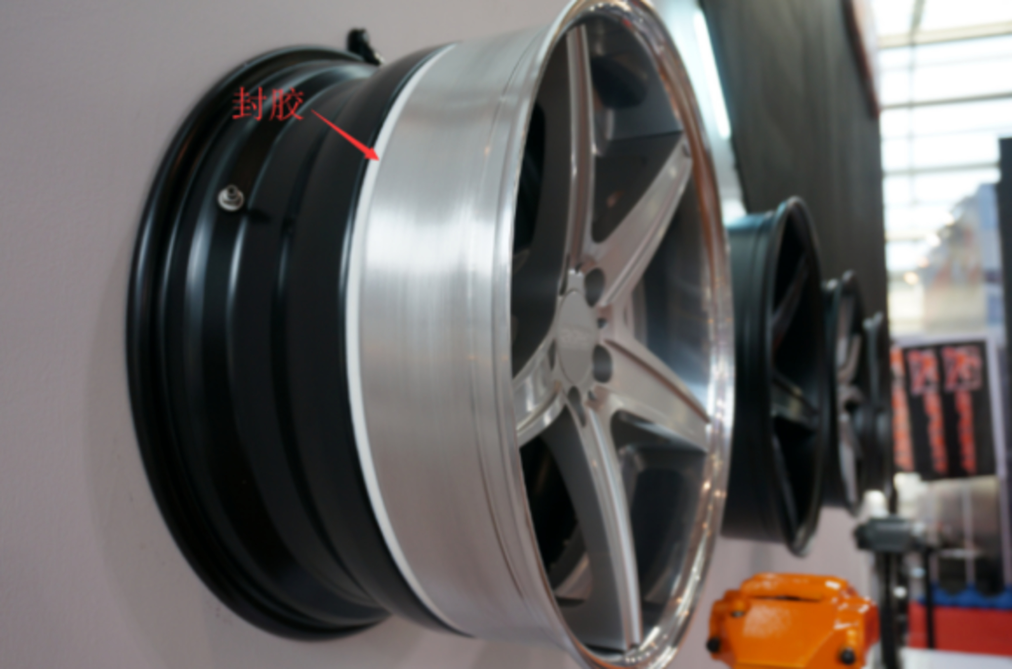 一片式轮毂做两片式轮毂效果,轮毂一片式和两片式