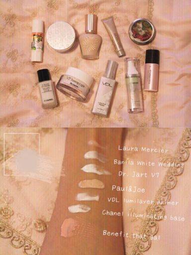 底妆平价粉底测评,底妆产品集合图片