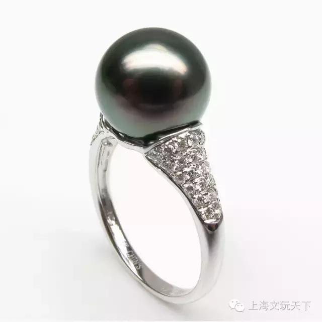 真正的大溪地珍珠源头,珍珠皇后大溪地墨珍珠