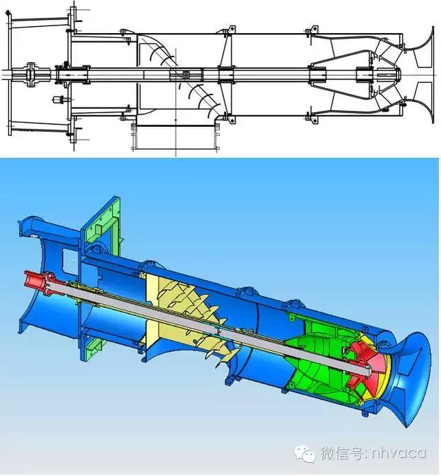 斜流泵使用方法图解,立式斜流泵安装图