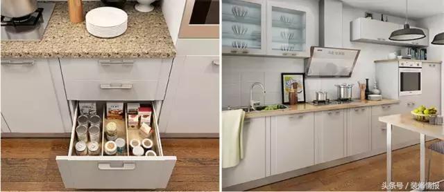 模压门板橱柜价格,好看实用橱柜