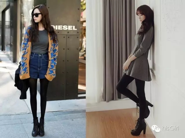 哪个颜色打底袜显瘦,压力袜怎么穿显瘦