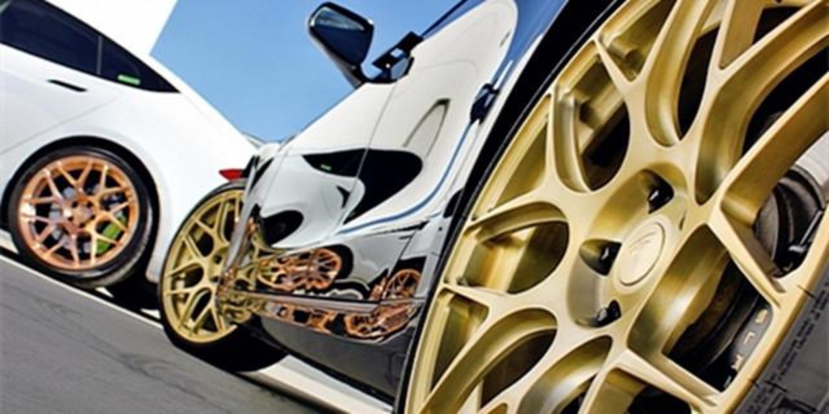 一片式轮毂做两片式轮毂效果,轮毂一片式和两片式