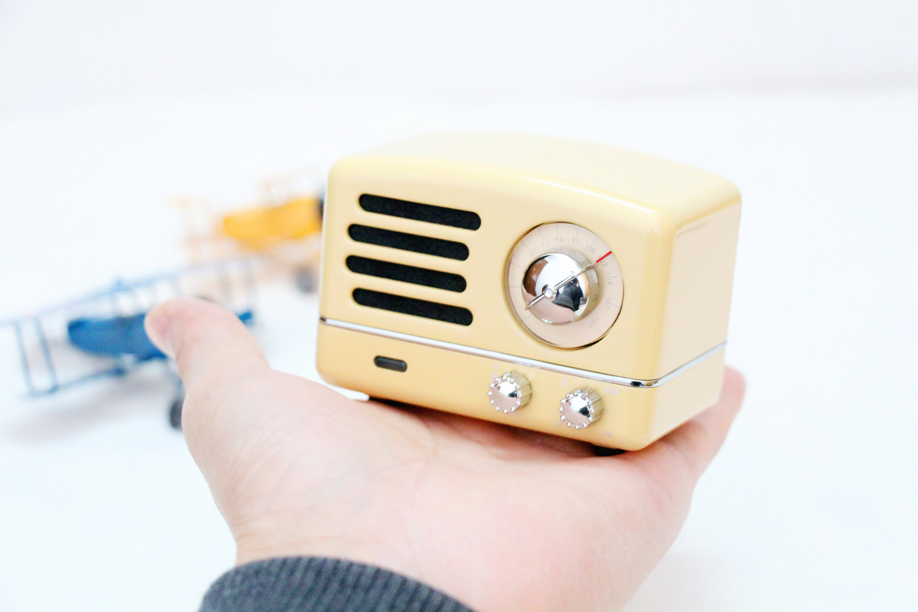 猫王复古收音机胡桃木,猫王小王子otr二手价格