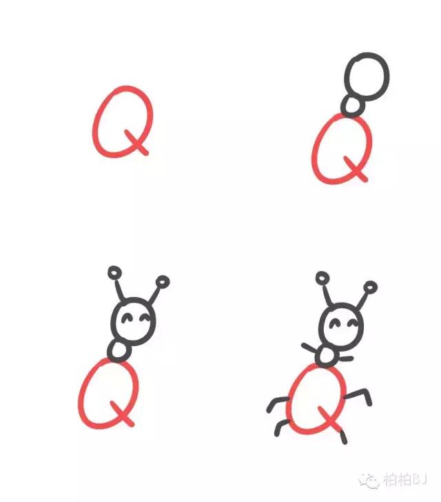 g字母动物简笔画,100个萌萌哒的简笔画动物怎么画