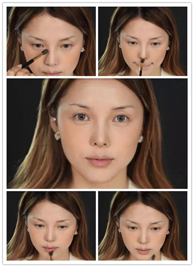 pony圣诞节妆容,pony雪花妆教程视频