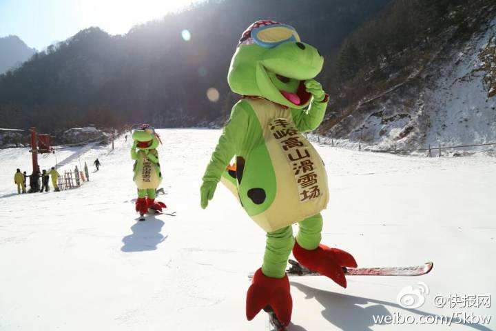 西安秦岭四季滑雪场,陕西秦岭山滑雪场