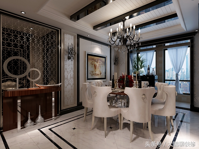 西安——首创漫香郡160㎡欧式风格细节决定效果