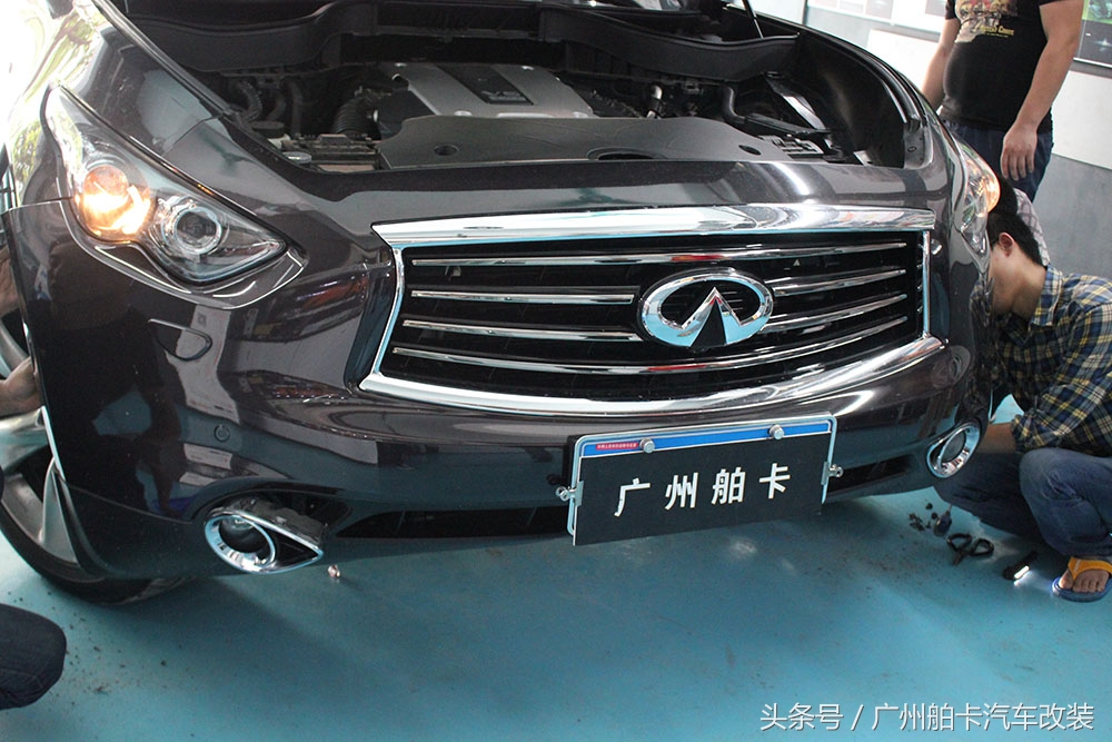 英菲尼迪qx70改装大灯总成,英菲尼迪qx70大灯改装