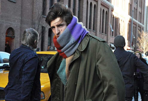 怎样的围巾最舒服,细长型围巾怎么搭配