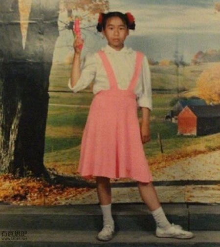 影楼风儿童照,90后经典童年影楼照