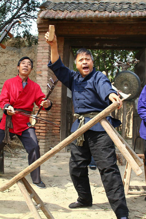 陕西华阴一口老腔吼尽红尘千古事,组图