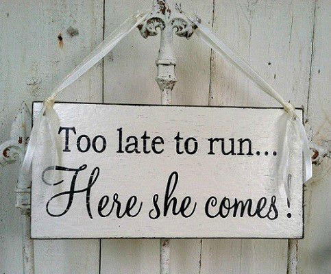 为你指向幸福的10个婚礼路引牌