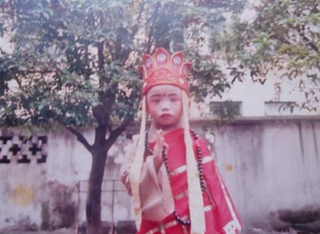 影楼风儿童照,90后经典童年影楼照