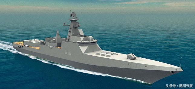 中国海军最新魔改驱逐舰,中国改进现代级驱逐舰