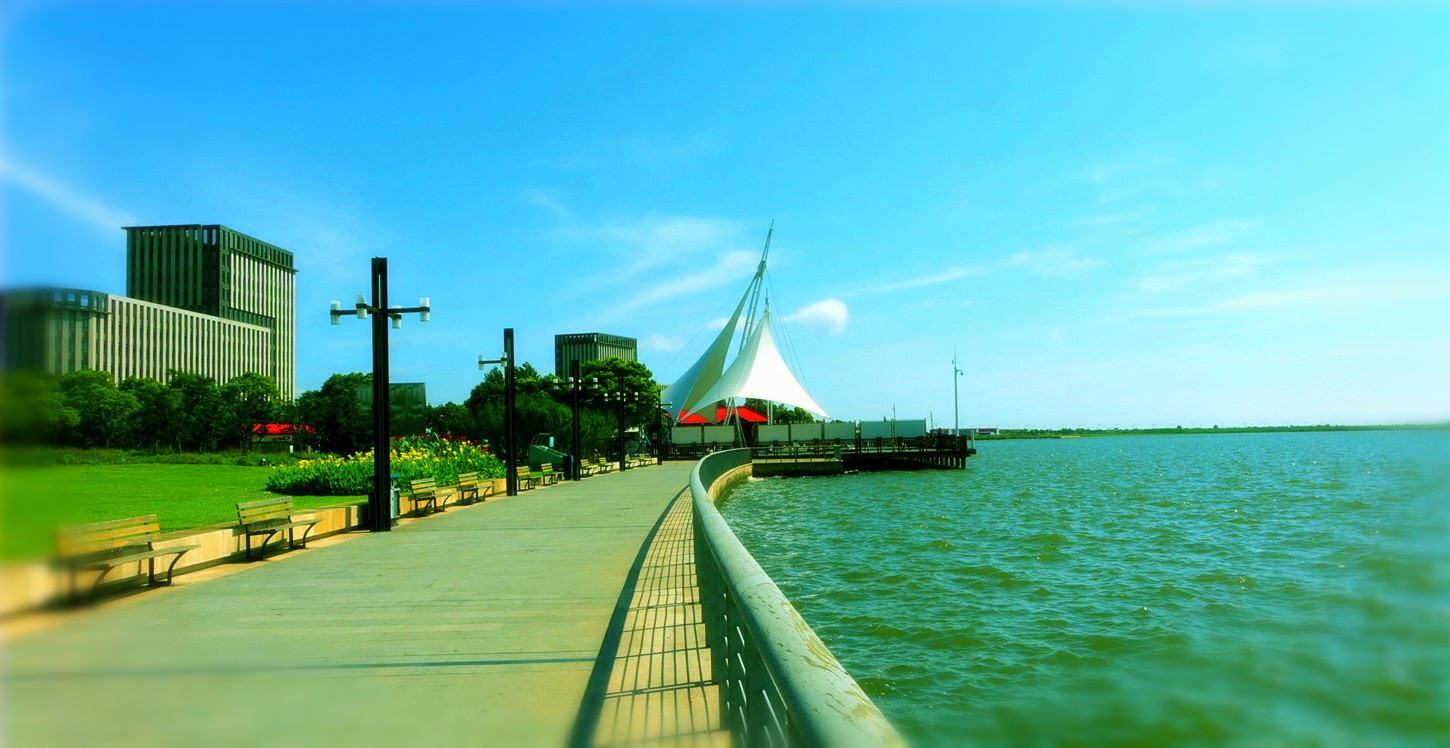 浦东南汇滴水湖游玩,上海滴水湖海边游玩