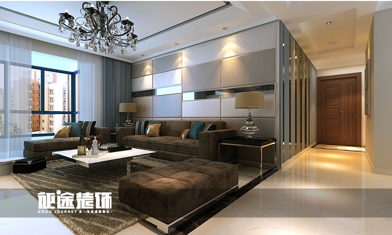 合肥和昌都汇华府现代前卫风格案例鉴赏这颜色搭配运用的绝了