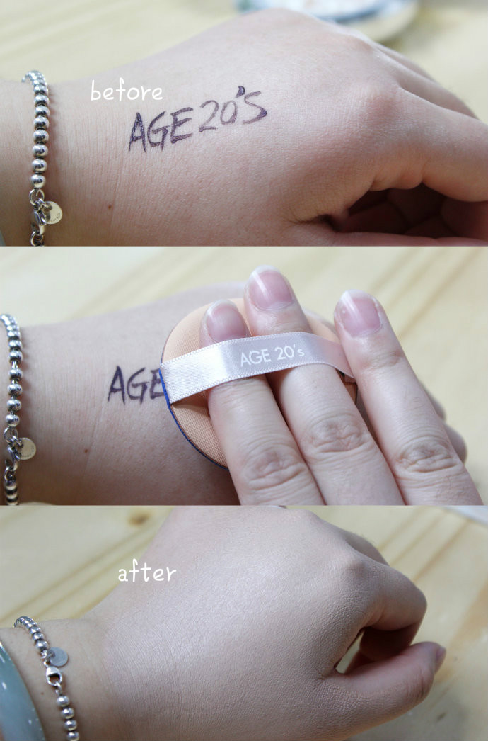 打造水光肌秋冬美白,age20s精华粉底霜色号