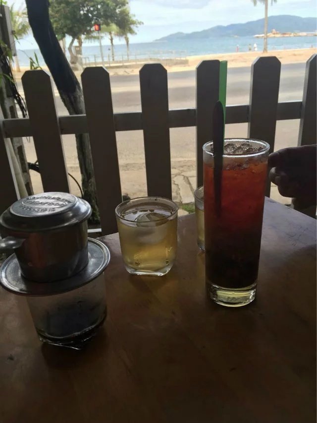 越南芽庄美丽的夜晚,越南芽庄的海上真美