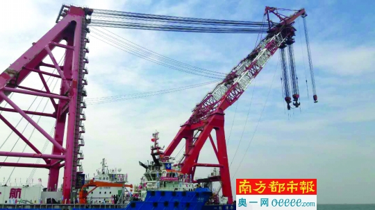 面积相当19个足球场!深中通道西人工岛开建