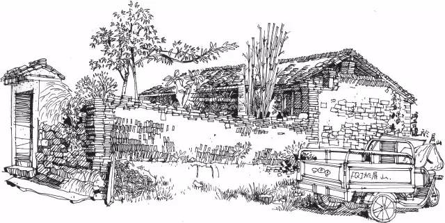 迷人的山水绘画,徽州特色烟雨江南画