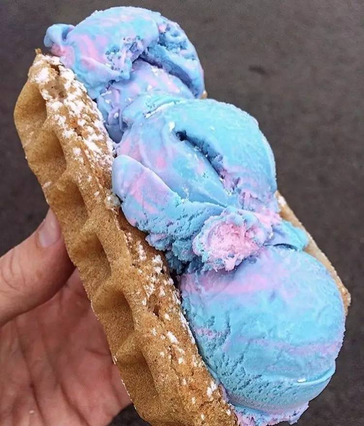 有没有见过最漂亮又好吃的冰淇淋,有什么好吃又不腻的冰淇淋