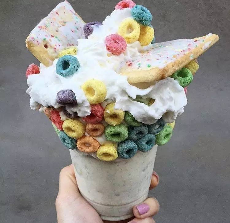 有没有见过最漂亮又好吃的冰淇淋,有什么好吃又不腻的冰淇淋