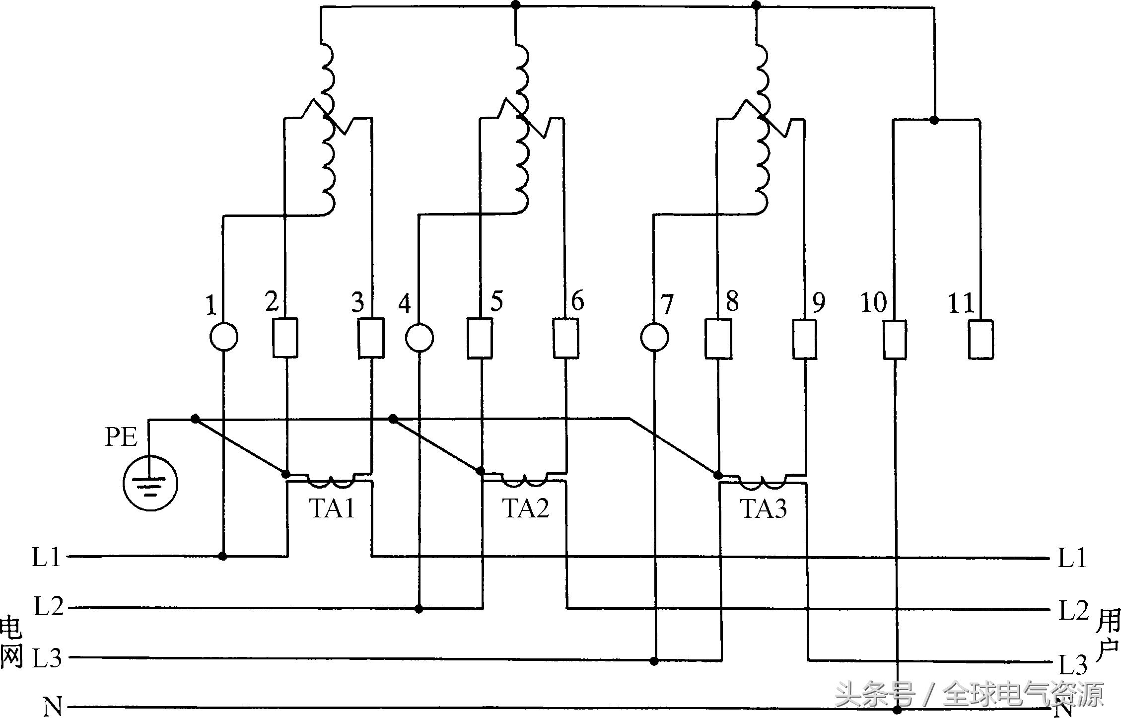 电工各种仪表接线图,汇邦ak6系列温控仪表接线方法