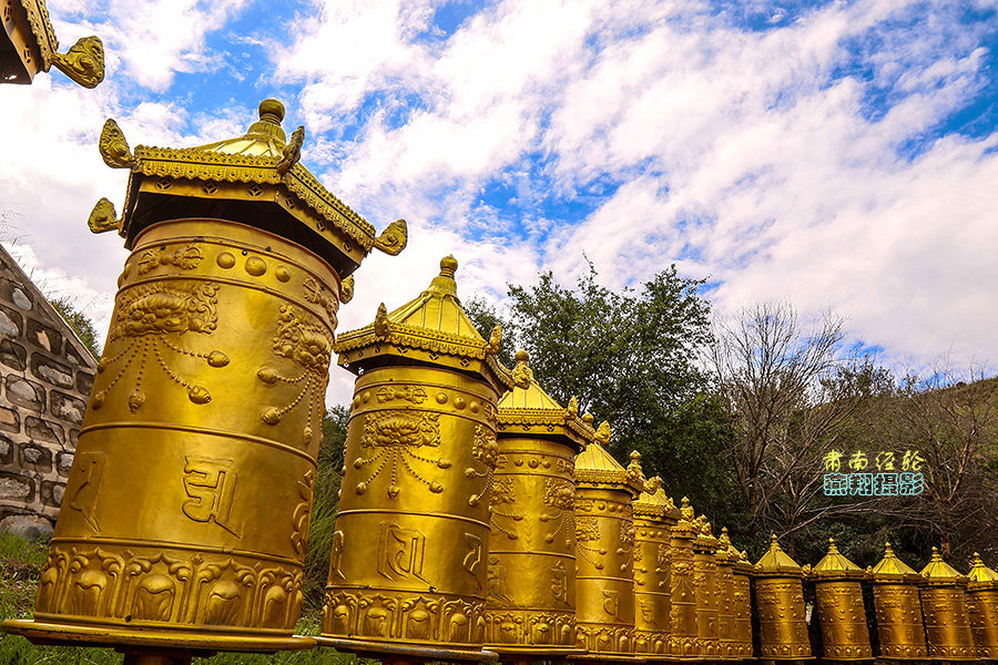 世界最大的转经轮图片,世界上最大的转经轮有什么寓意