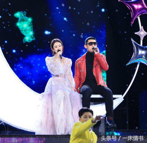 赵丽颖和奥运冠军张继科唱歌视频,张继科赵丽颖跨年夜