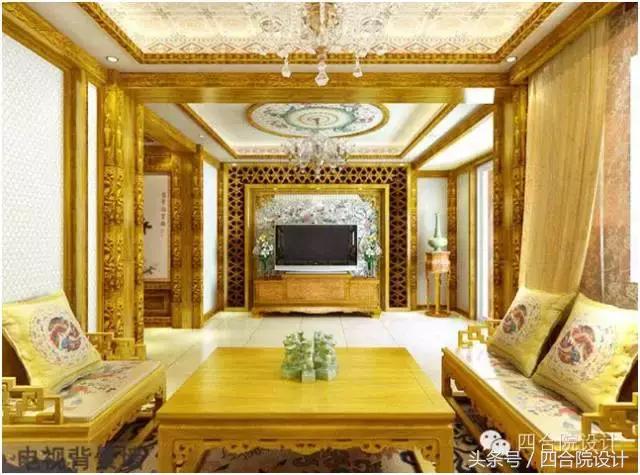 小客厅中式装修,商品房中式装修