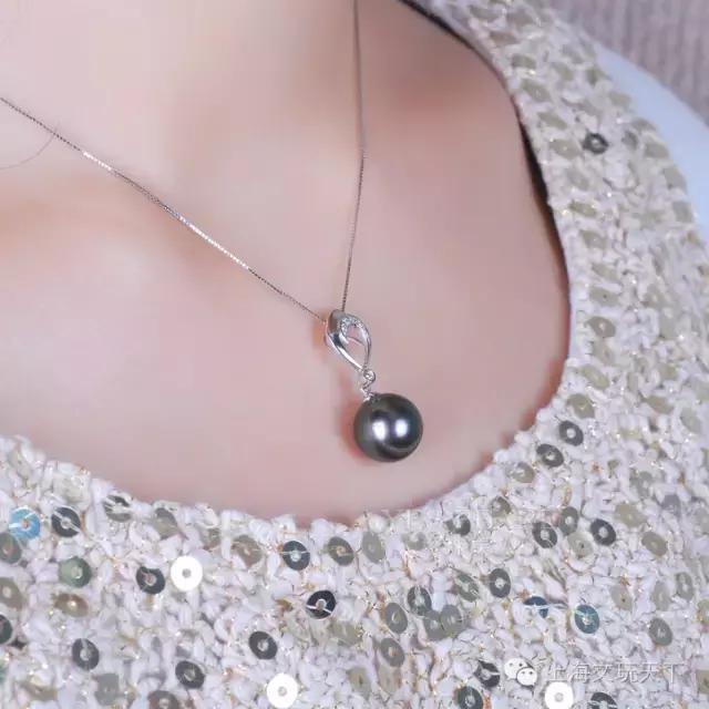 真正的大溪地珍珠源头,珍珠皇后大溪地墨珍珠