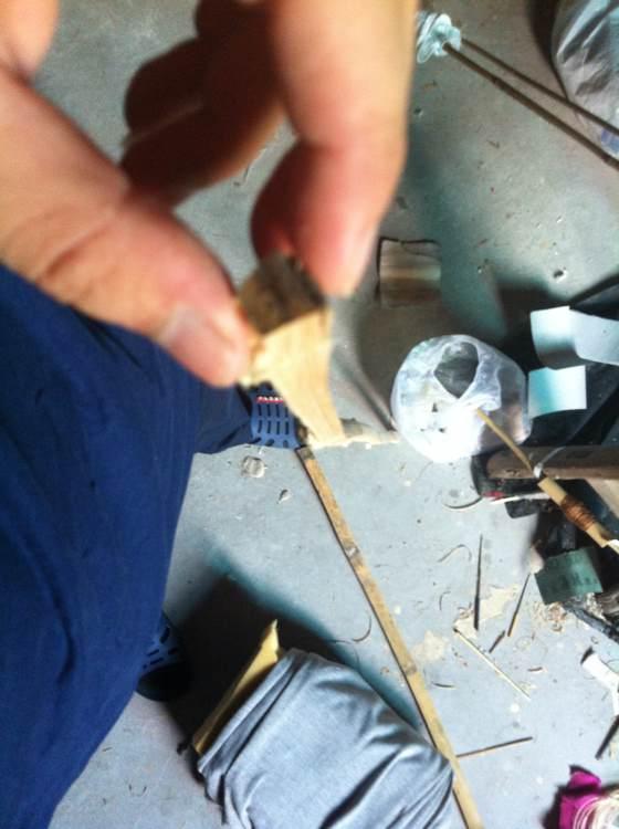 自己用竹子手工打造钓鱼竿，附上完整设计图和流程图