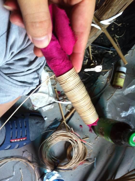 自己用竹子手工打造钓鱼竿，附上完整设计图和流程图