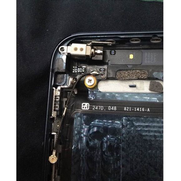 iphone5掉漆怎样补救,iphone5摔了一下黑屏怎么修